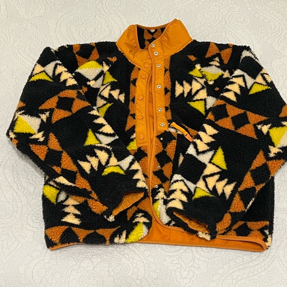 NWOT Free People Printed Hit the Slopes Fleece - Picture 2 of 4